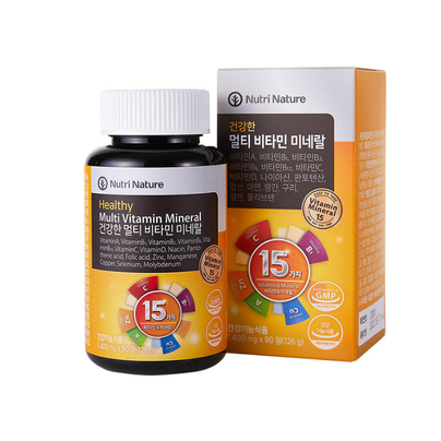 건강한 멀티비타민 미네랄