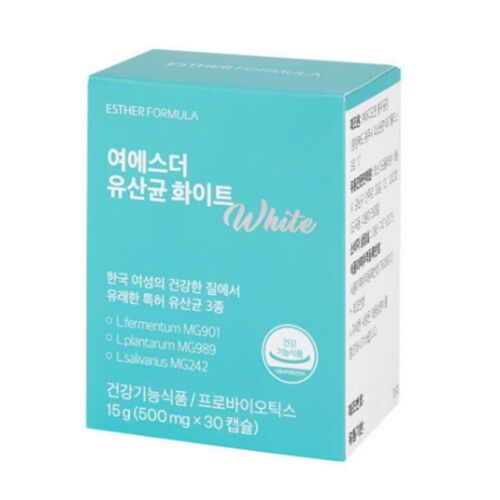 여에스더 유산균 화이트