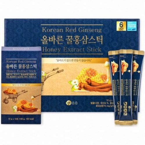 올즙 올바른 꿀홍삼스틱 10ml