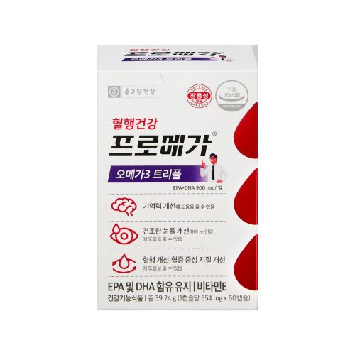 혈행건강 프로메가 오메가3 트리플