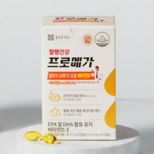 혈행건강 프로메가 알티지 오메가3 듀얼 비타민D