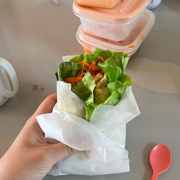 にんじんとチキンのイージースナックラップのサムネイル