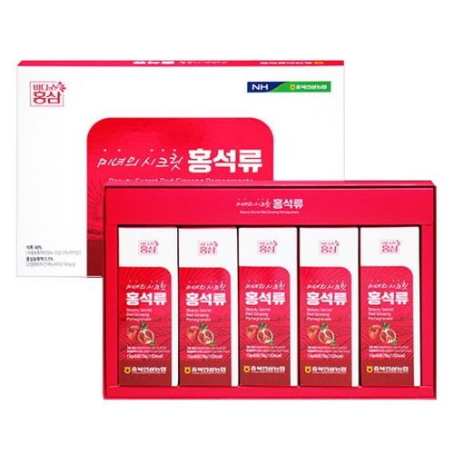 바디앤홍삼 미녀의 시크릿 홍석류 13g