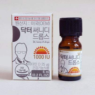 닥터 써니디 드롭스 1000IU 6ml