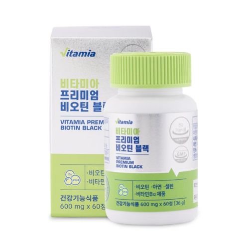비타미아 프리미엄 비오틴 블랙