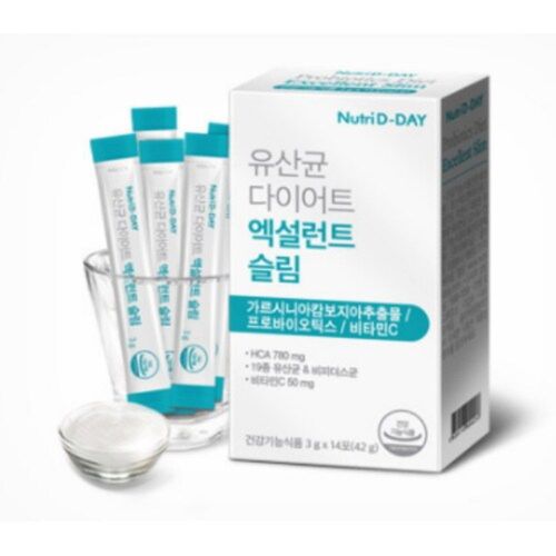 뉴트리디데이 유산균 다이어트 엑설런트 슬림