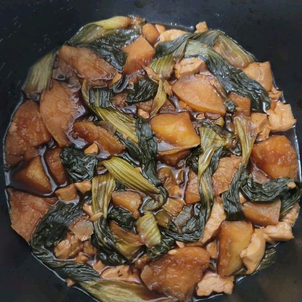 순두부 감자 청경채 조림의 썸네일