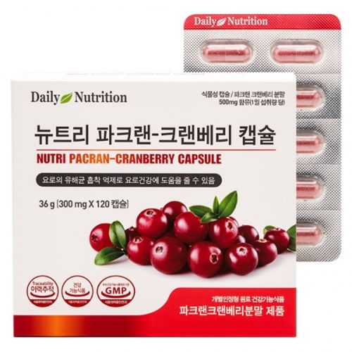 뉴트리 파크랜 크랜베리 캡슐