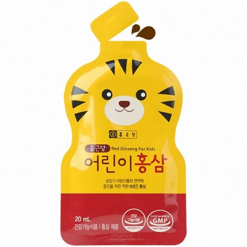 어린이 홍삼 호랑이 20ml