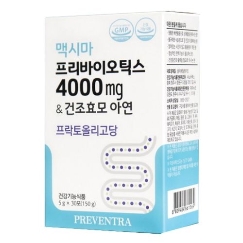맥시마 프리바이오틱스 4000mg 건조효모 아연
