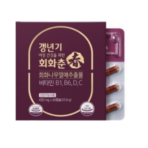 갱년기 여성 건강을 위한 회화춘