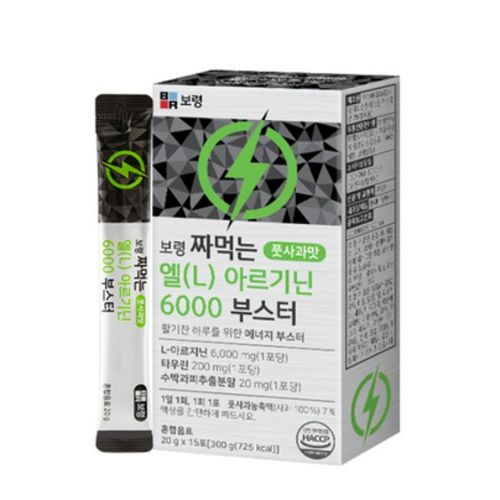 짜먹는 엘 아르기닌 6000 부스터