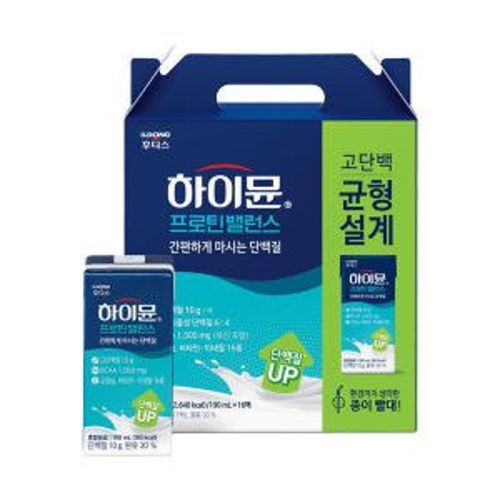 하이뮨 프로틴밸런스 간편하게 마시는 단백질 저당