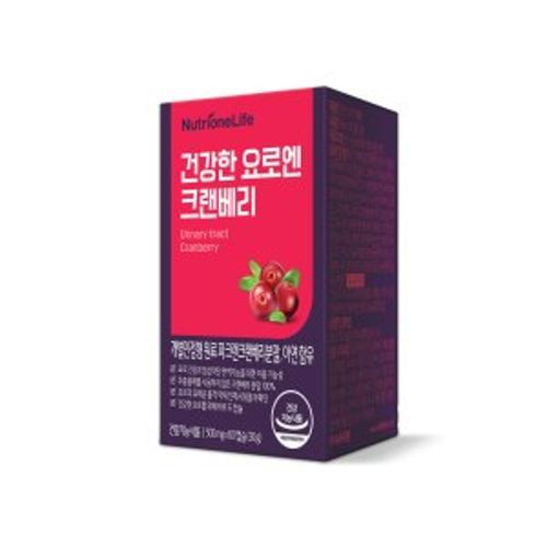 뉴트리원라이프 건강한 요로엔 크랜베리
