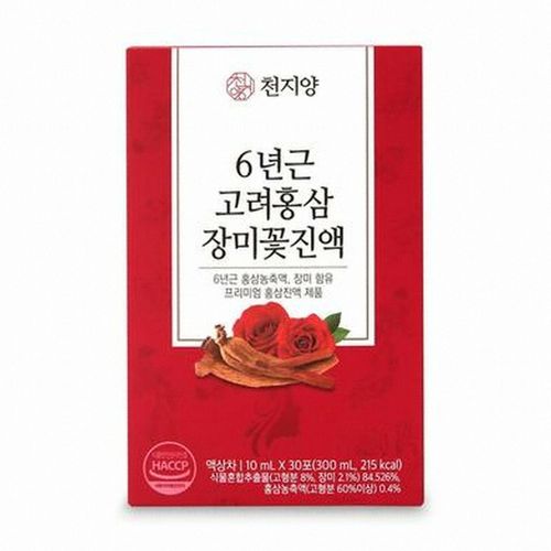 6년근 고려홍삼 장미꽃진액 10ml
