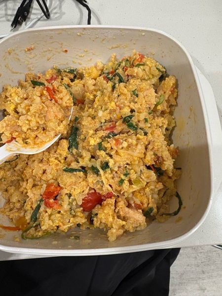 토마토 스팸 닭가슴살 솥밥의 썸네일