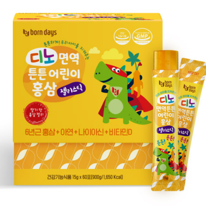 디노 면역튼튼 어린이 홍삼 젤리스틱