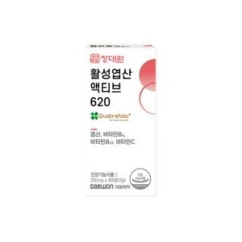 장대원 활성엽산 액티브 620
