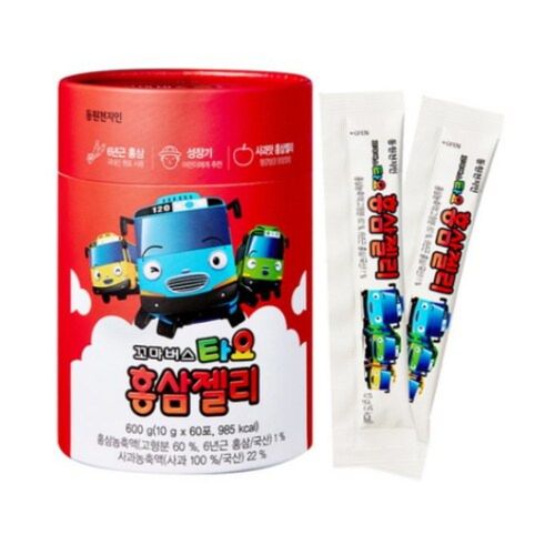 천지인 꼬마버스 타요 홍삼젤리