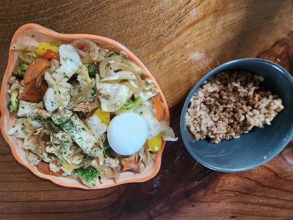 鶏むね肉と野菜炒めのサムネイル