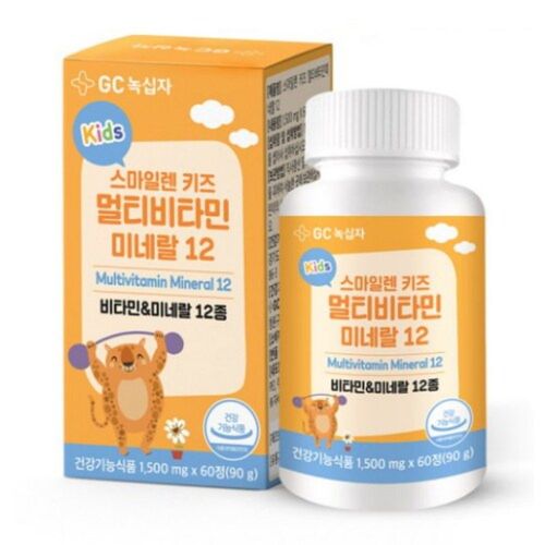 스마일렌 키즈 멀티비타민 미네랄 12
