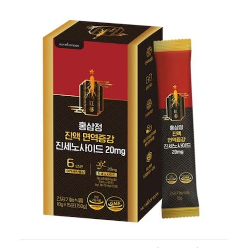 홍삼정 진액 면역증강 진세노사이드 20mg 10g