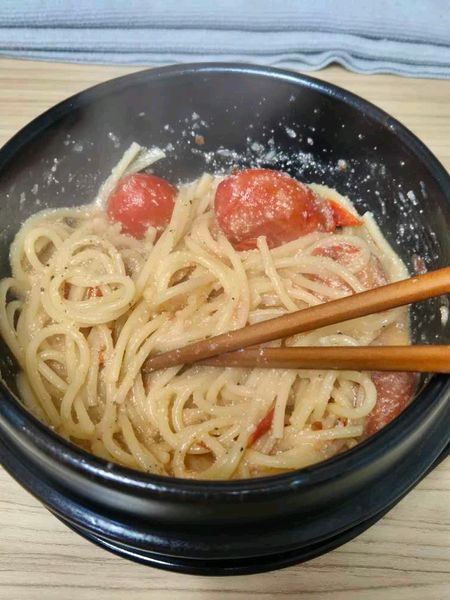 Thumbnail of Cherry Tomato Pollock Roe Oil Pasta