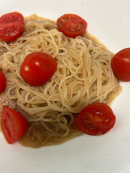 トマト醤油そうめんのサムネイル