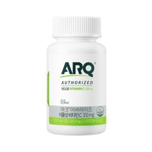 어써라이즈 식물성 비타민C 350mg