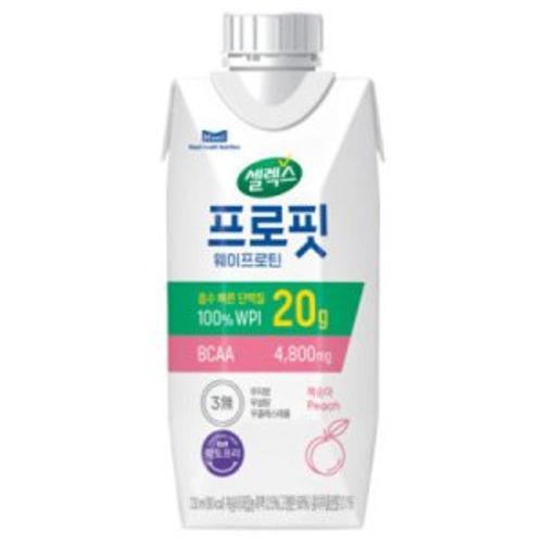 프로핏 웨이프로틴 드링크 복숭아 WPI 20g