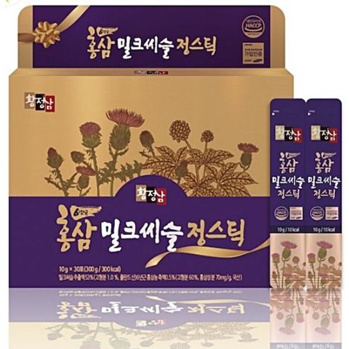 황정삼 홍삼 밀크씨슬 정스틱 10g