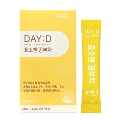 효소엔 콤부차 레몬맛