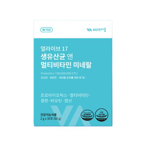 얼라이브17 생유산균 앤 멀티비타민 미네랄