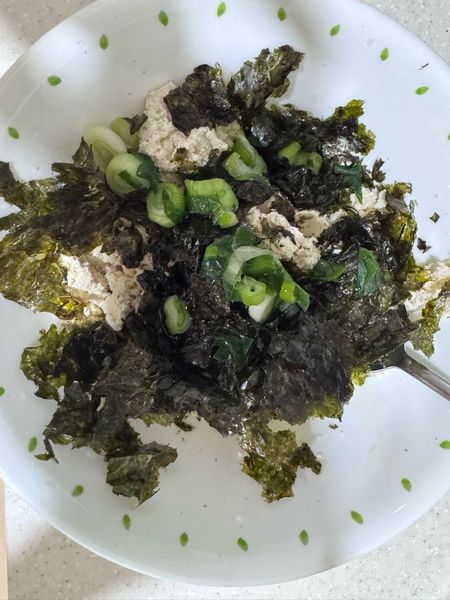 豆腐と海苔の和え物のサムネイル