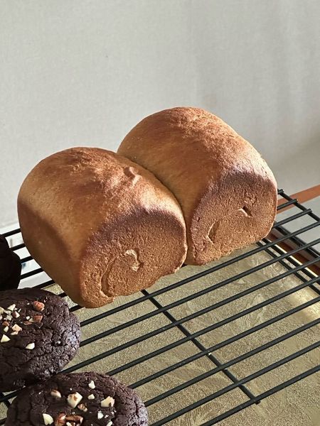 手作りプロテイン全粒粉食パンのサムネイル