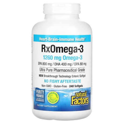 Rx오메가-3 EPA 400mg/DHA 200mg