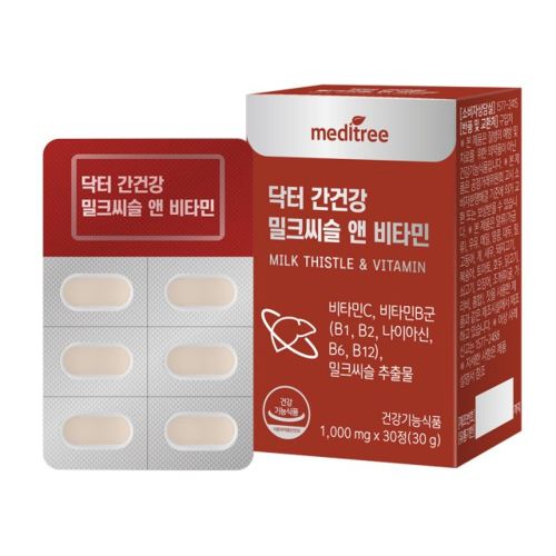 메디트리 닥터 간건강 밀크씨슬 앤 비타민