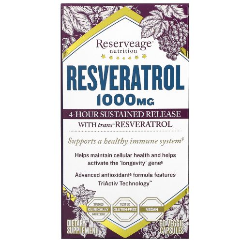 레스베라트롤 with 트랜스-레스베라트롤 500mg