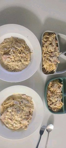 クリームチーズパスタのサムネイル