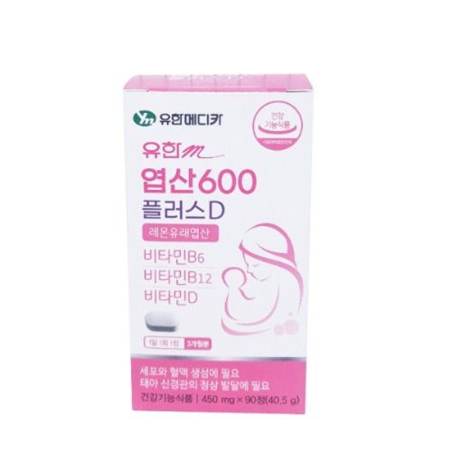 유한m 엽산 600 플러스 D