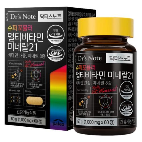닥터스노트 슈퍼포뮬러 멀티비타민미네랄21