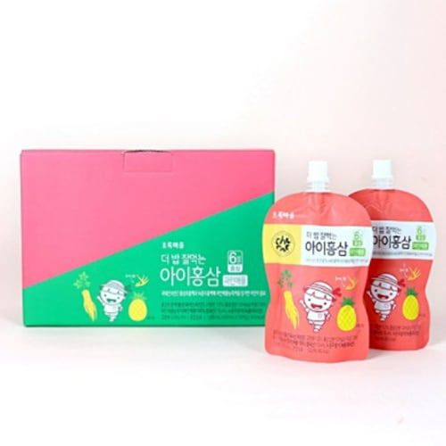 더 밥 잘먹는 아이홍삼 파인애플 100ml