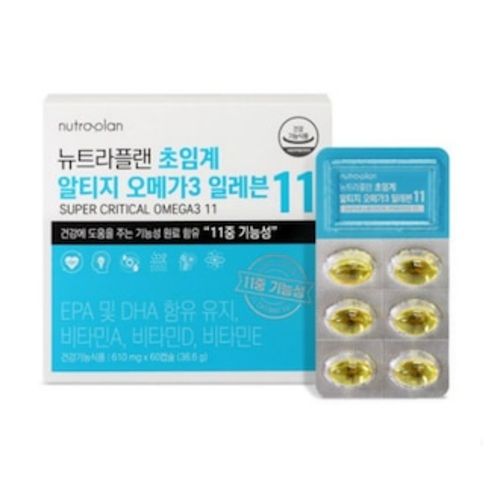 뉴트라플랜 초임계 알티지 오메가3 일레븐 11