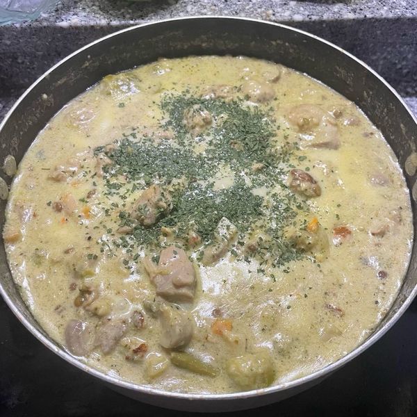 ケト 鶏肉クリームシチュー（再計算）のサムネイル
