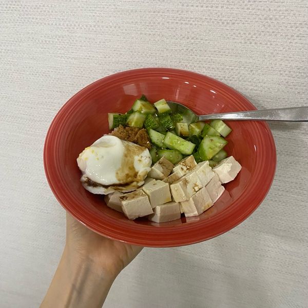 明太子ときゅうりと豆腐のビビンバのサムネイル