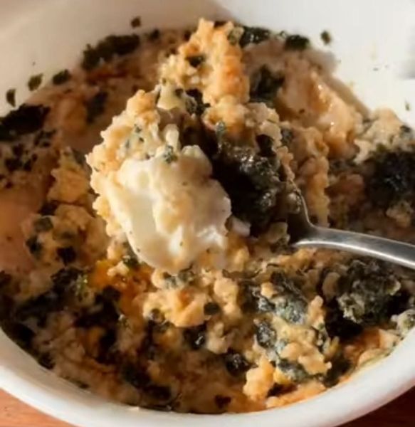オートミール海苔炒めご飯のサムネイル