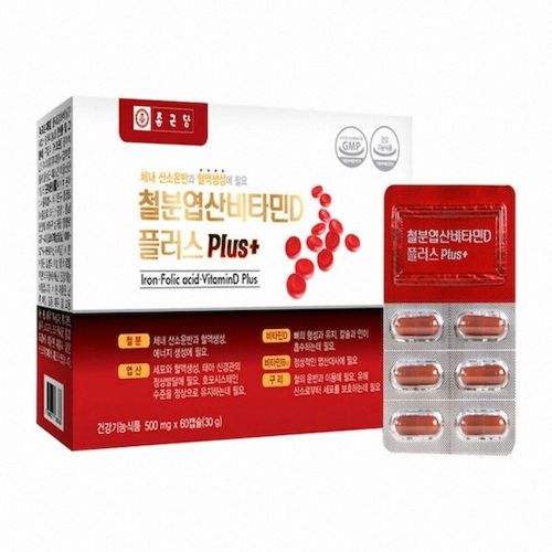 철분 엽산 비타민D 플러스