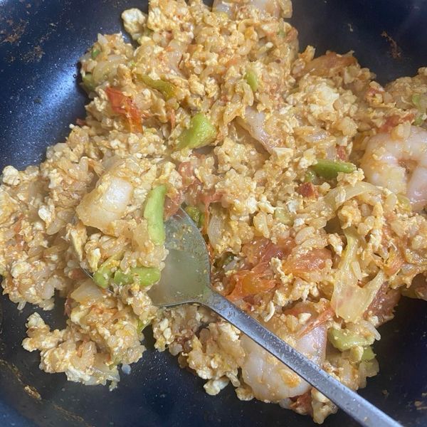 토마토새우두부볶음밥의 썸네일
