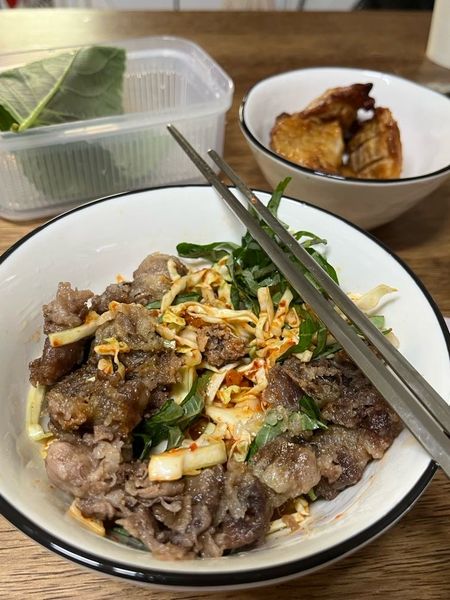 Thumbnail of Beef Brisket and Cabbage Spicy Mixed Noodles