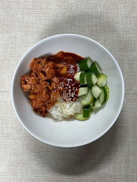 고추참치오이 고추장비빔밥의 썸네일